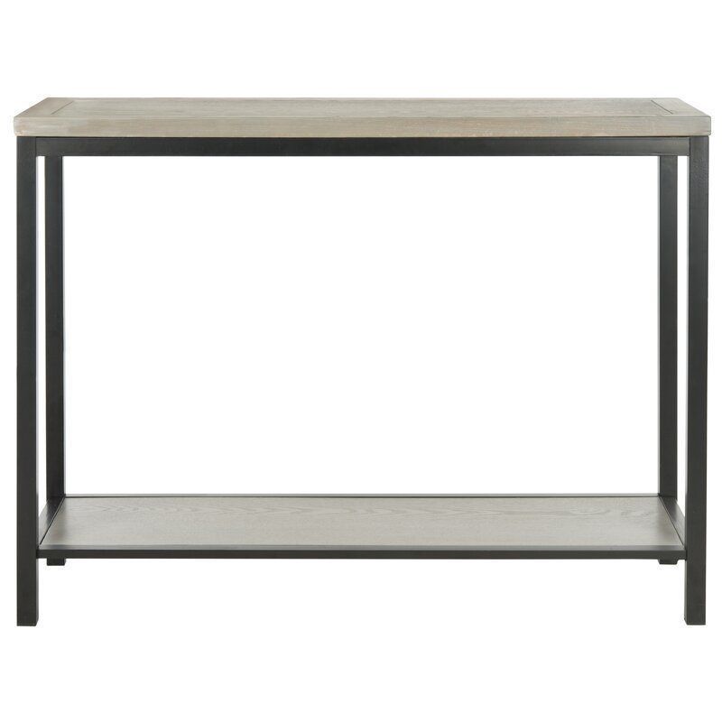 French Gray Nehru Console Table 3D model_5