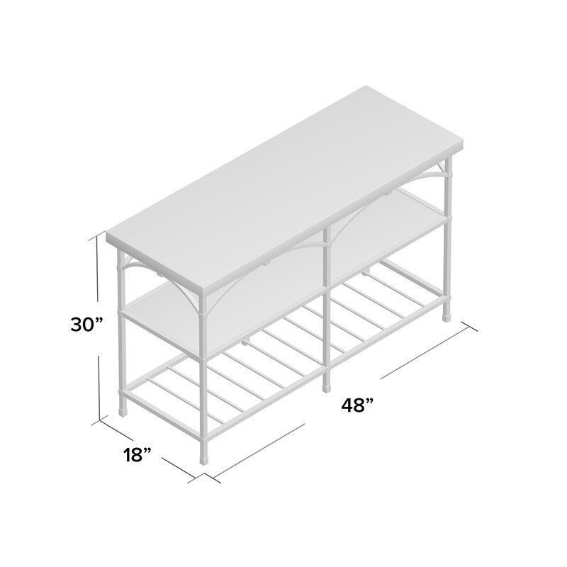 Hanah Mediaval Buffet Console Table 3D model_1