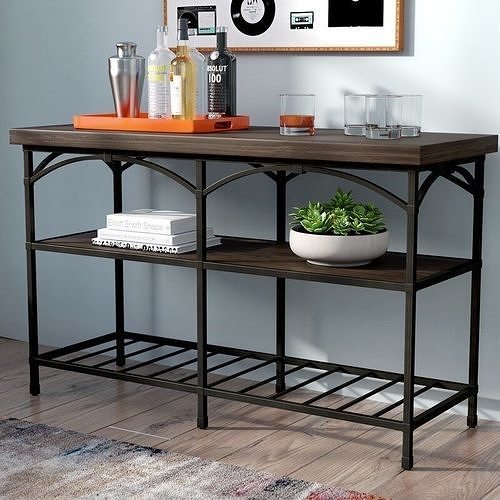 Hanah Mediaval Buffet Console Table 3D model