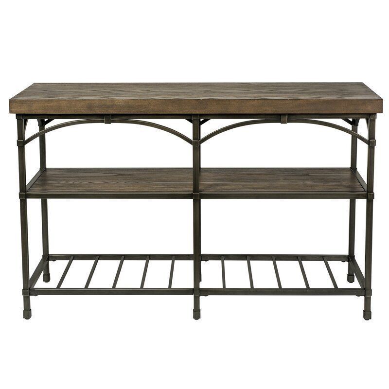 Hanah Mediaval Buffet Console Table 3D model_2