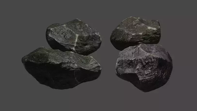 3D model Low Poly Rock Stone 3D Model VR / AR / low-poly | CGTrader