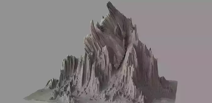 mountain claw mountain 3D model