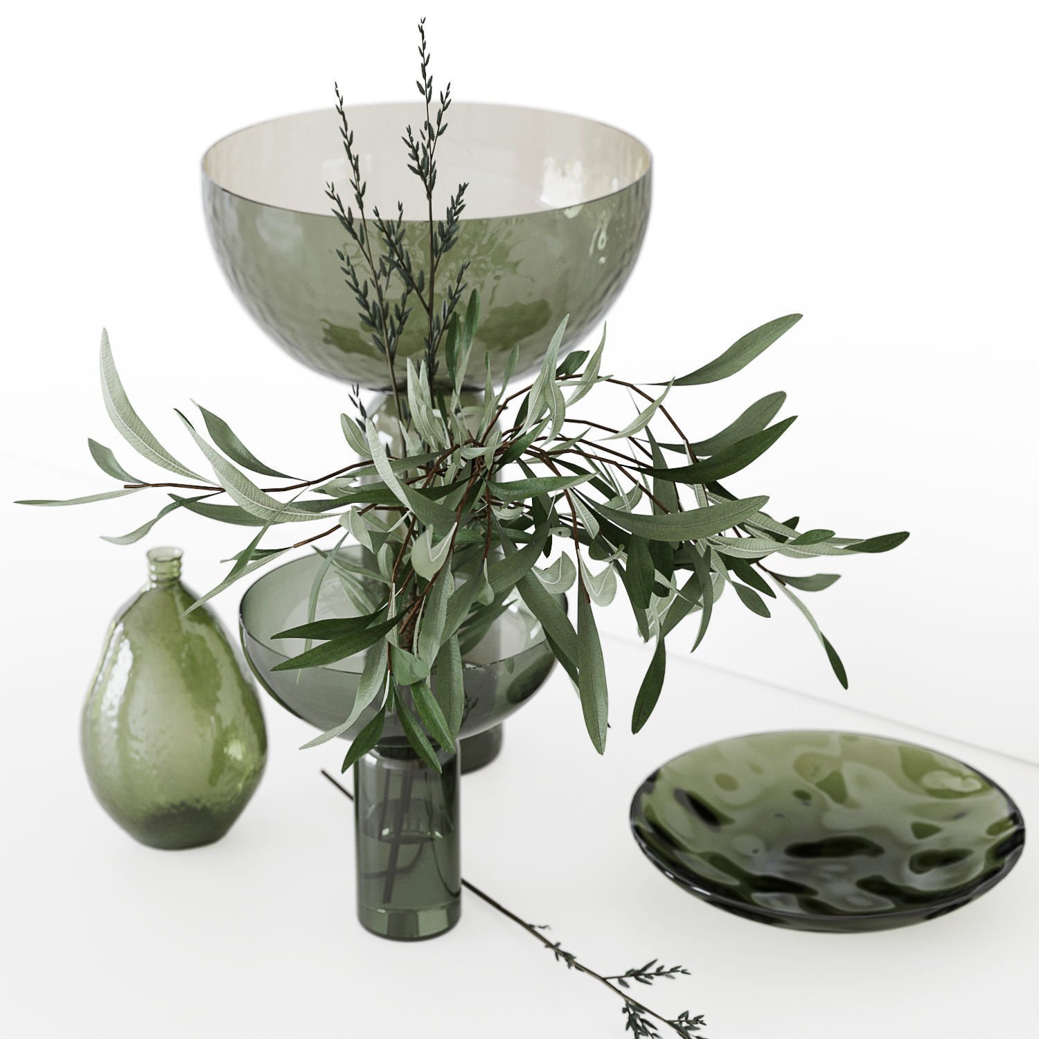 Bouquet 05 3D model_7