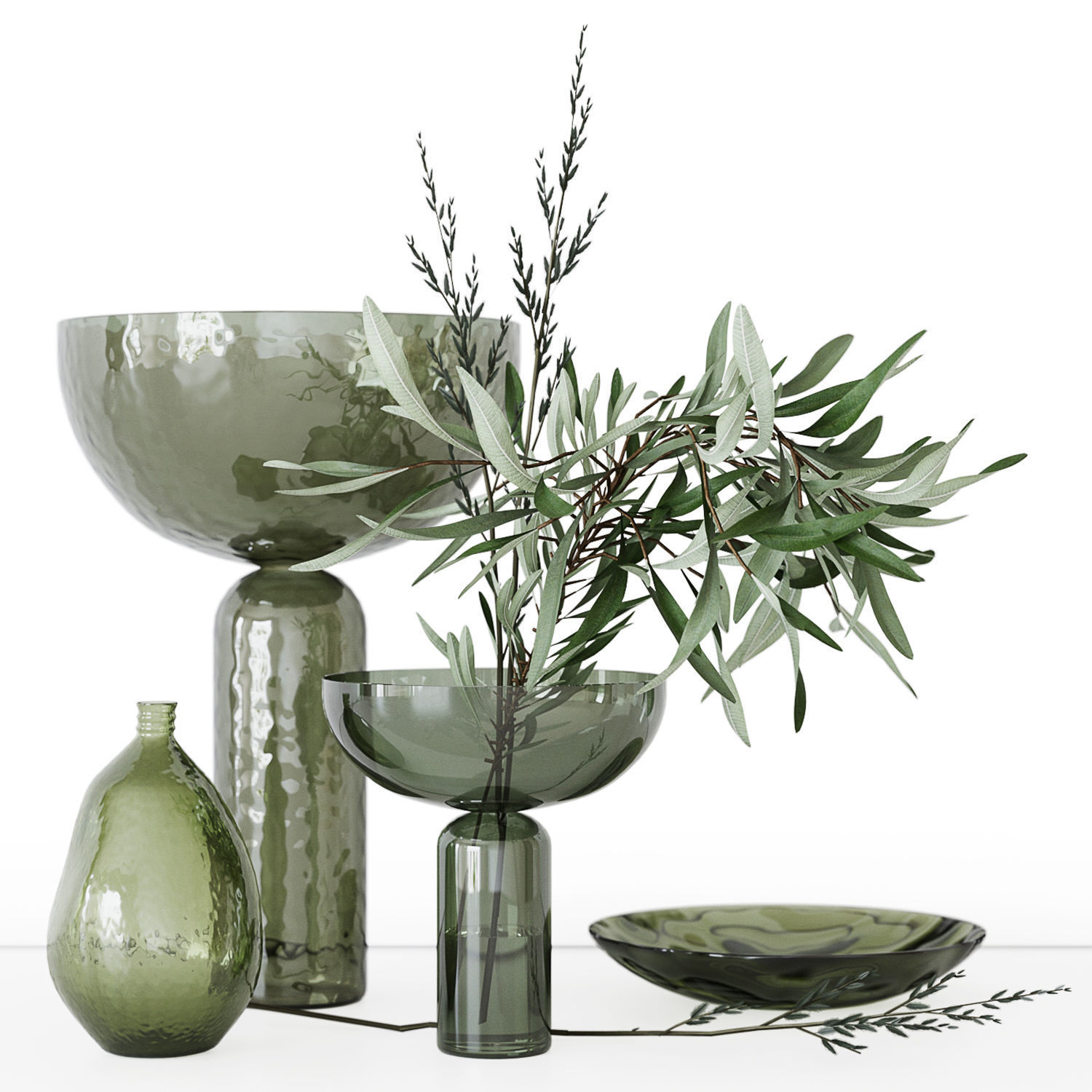 Bouquet 05 3D model_5