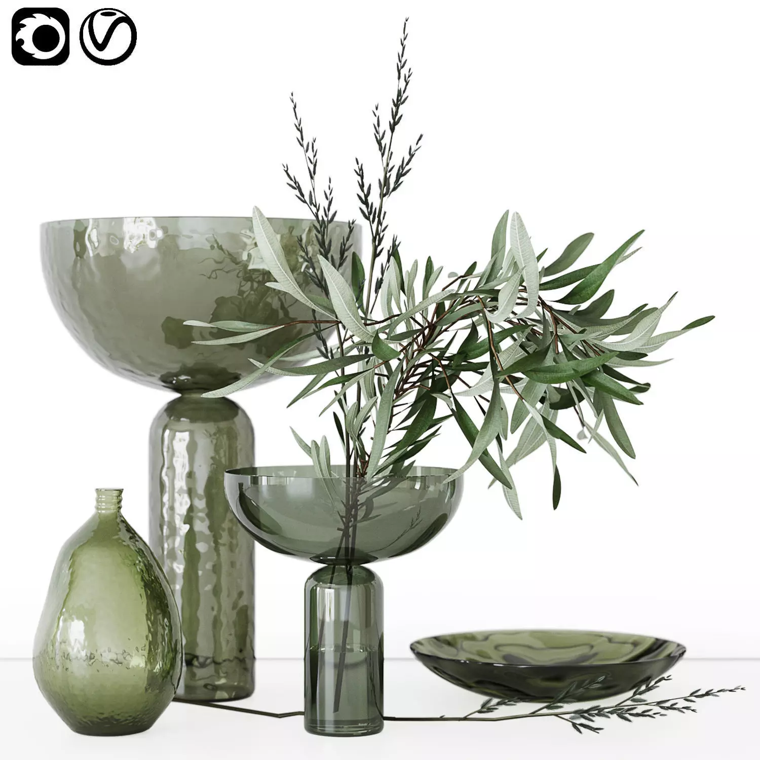 Bouquet 05 3D model_0