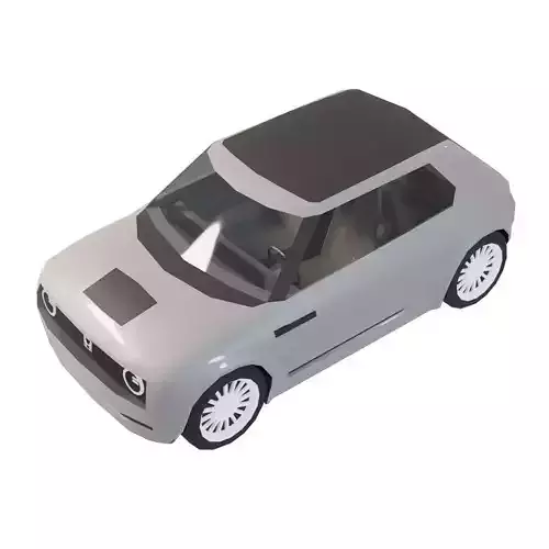 Honda EV urban Low-poly 3D model