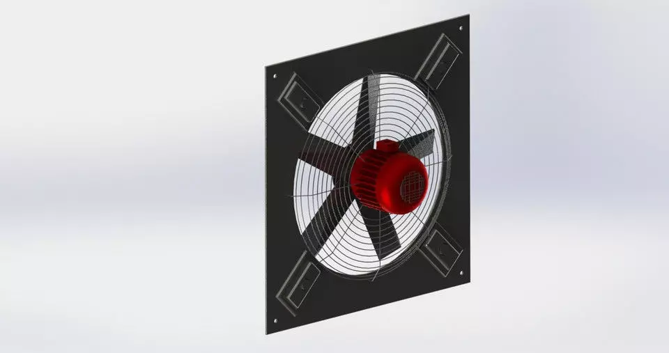 Wall Fan 3D model