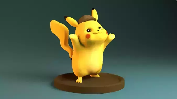 Pikachu - 3D print model figurine 3D print model
