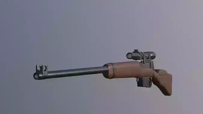 Vintovka wooden rifle