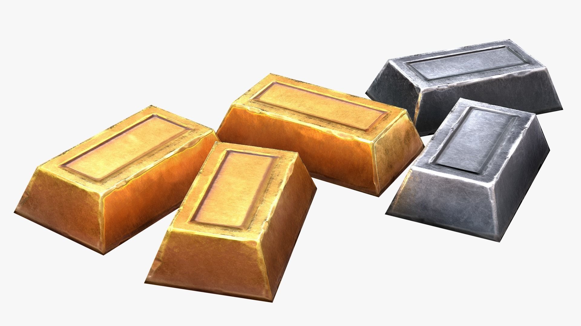 Stylized Safe Low-poly 3D model_2