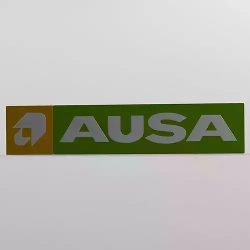 ausa logo 3D model