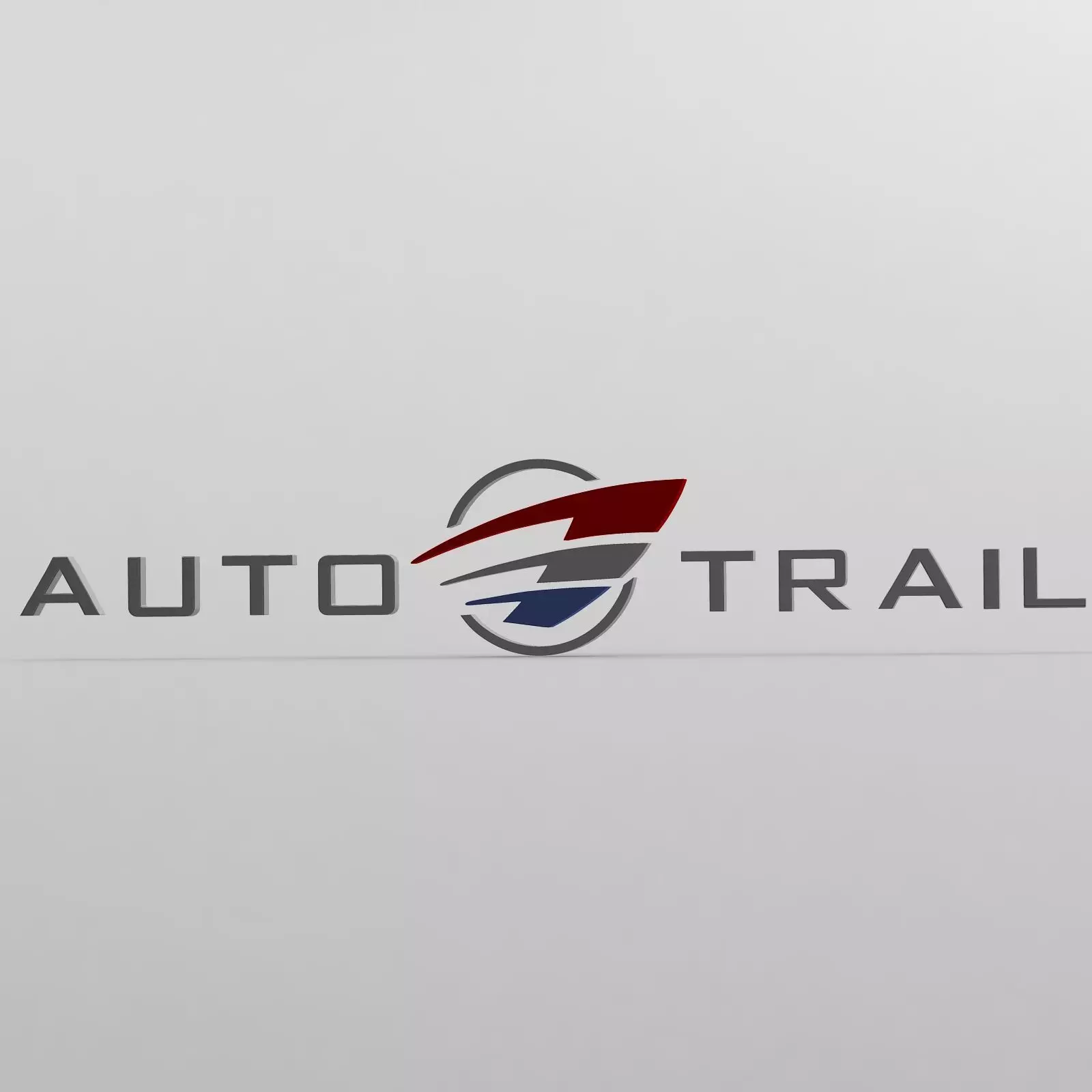 auto trail logo 3D model_0