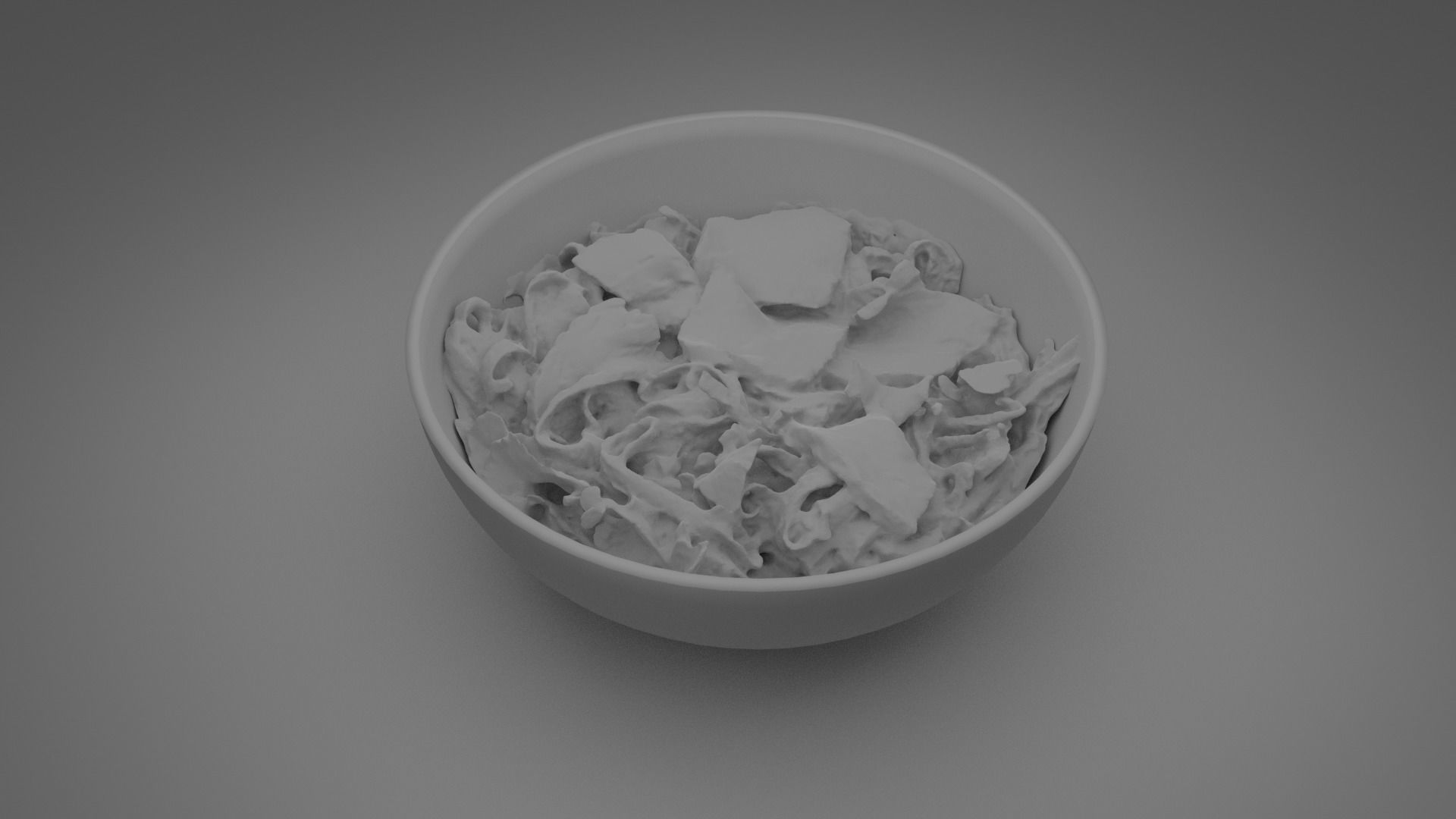 Scanned Vietnamese Soup Pho 3D model_5
