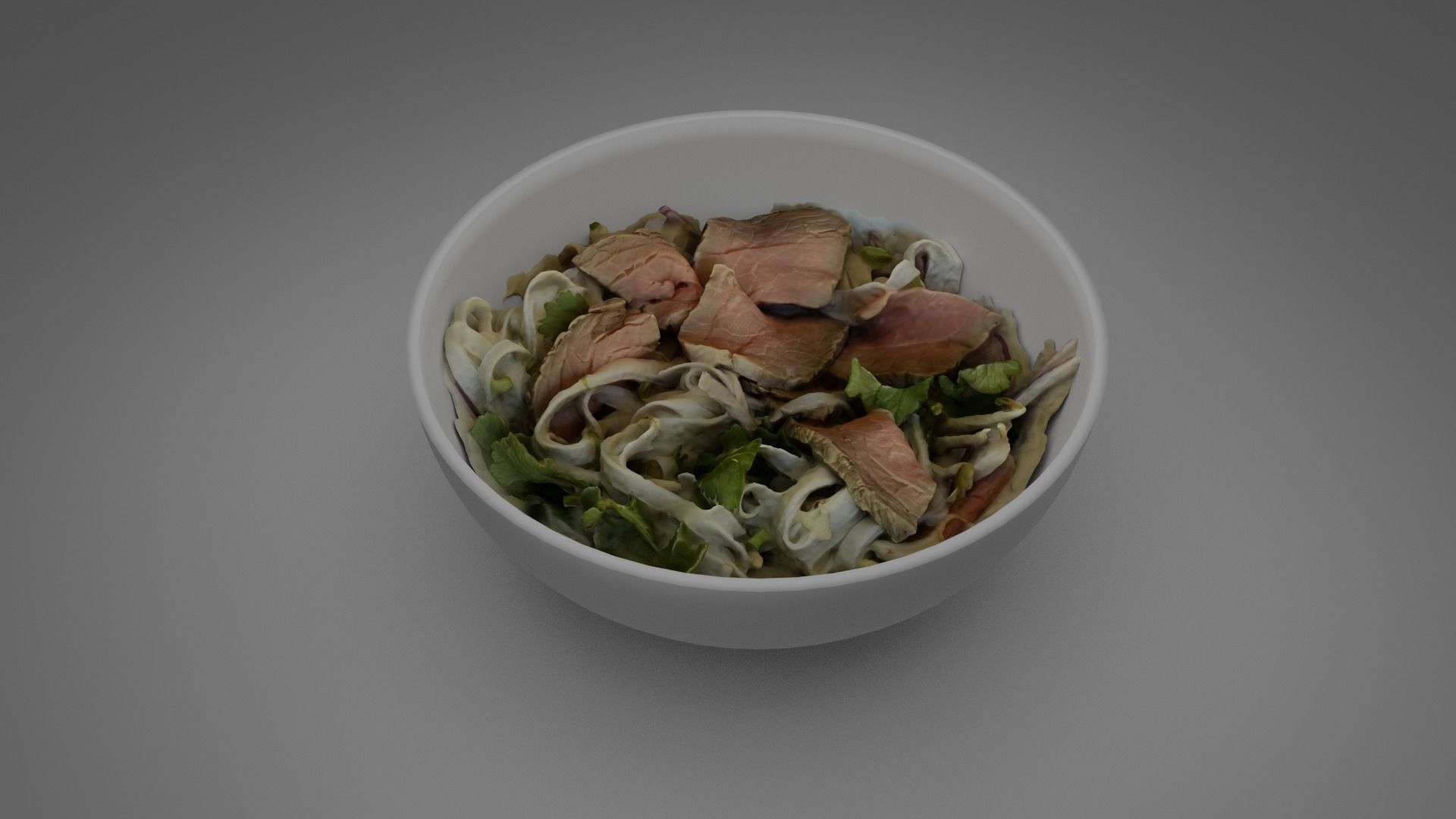 Scanned Vietnamese Soup Pho 3D model_2