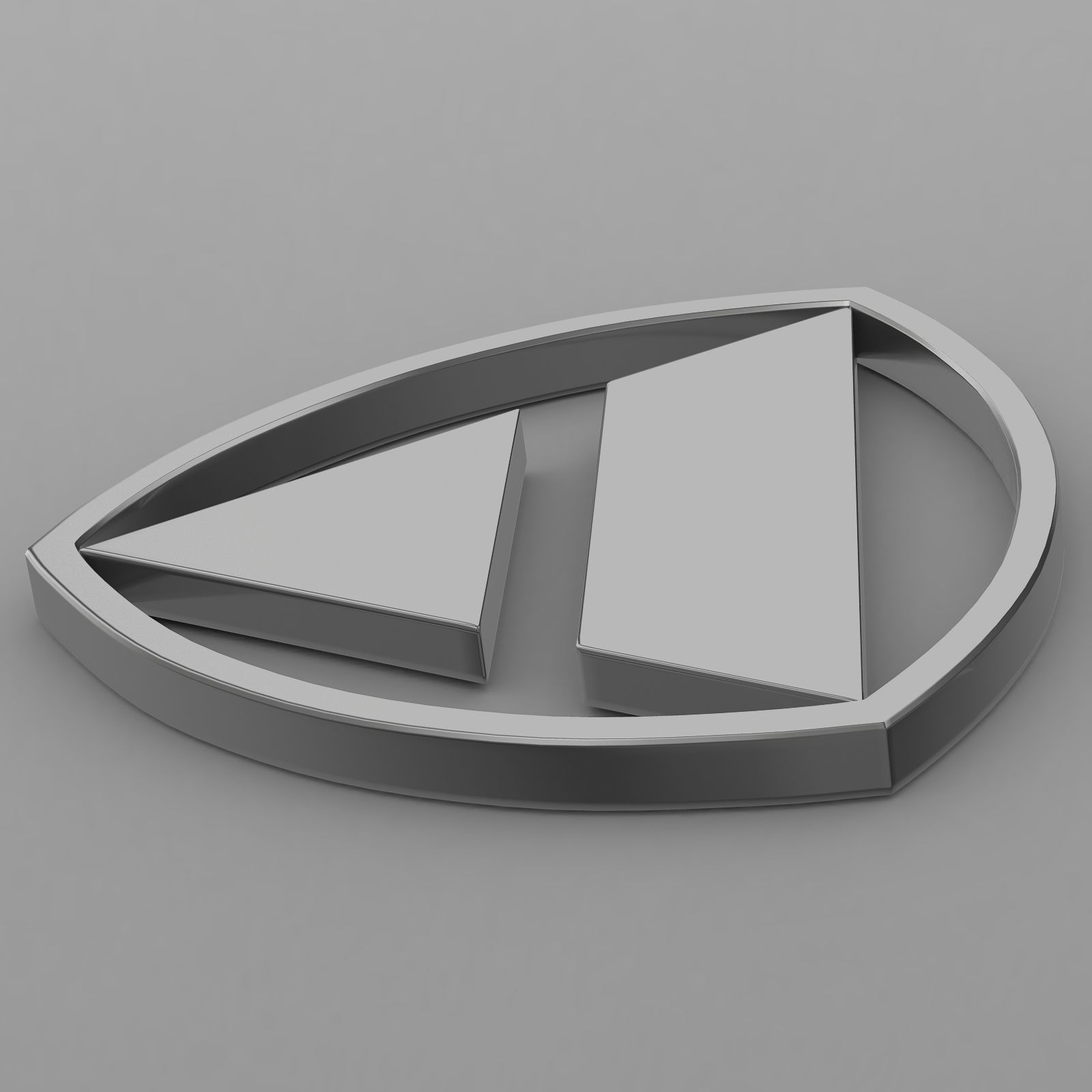 autobianchi logo 3D model_3
