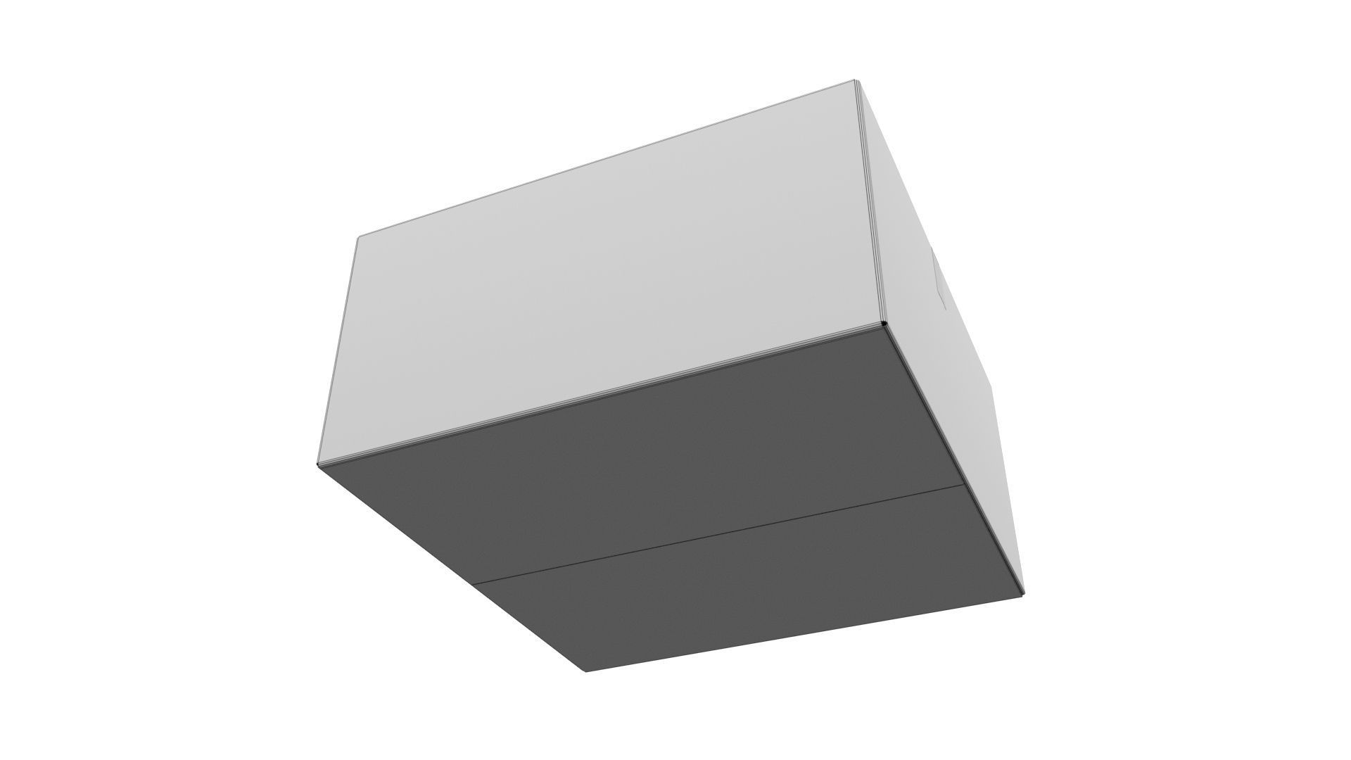 Cardboard box 13 3D model_12