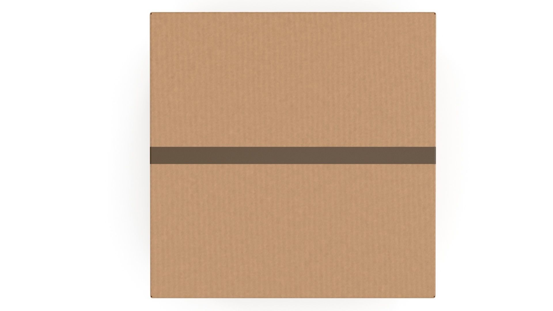 Cardboard box 13 3D model_5