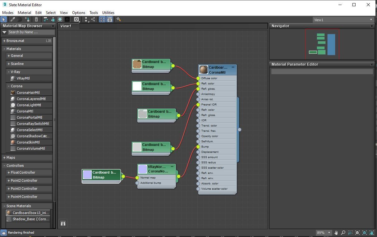 Cardboard box 13 3D model_15