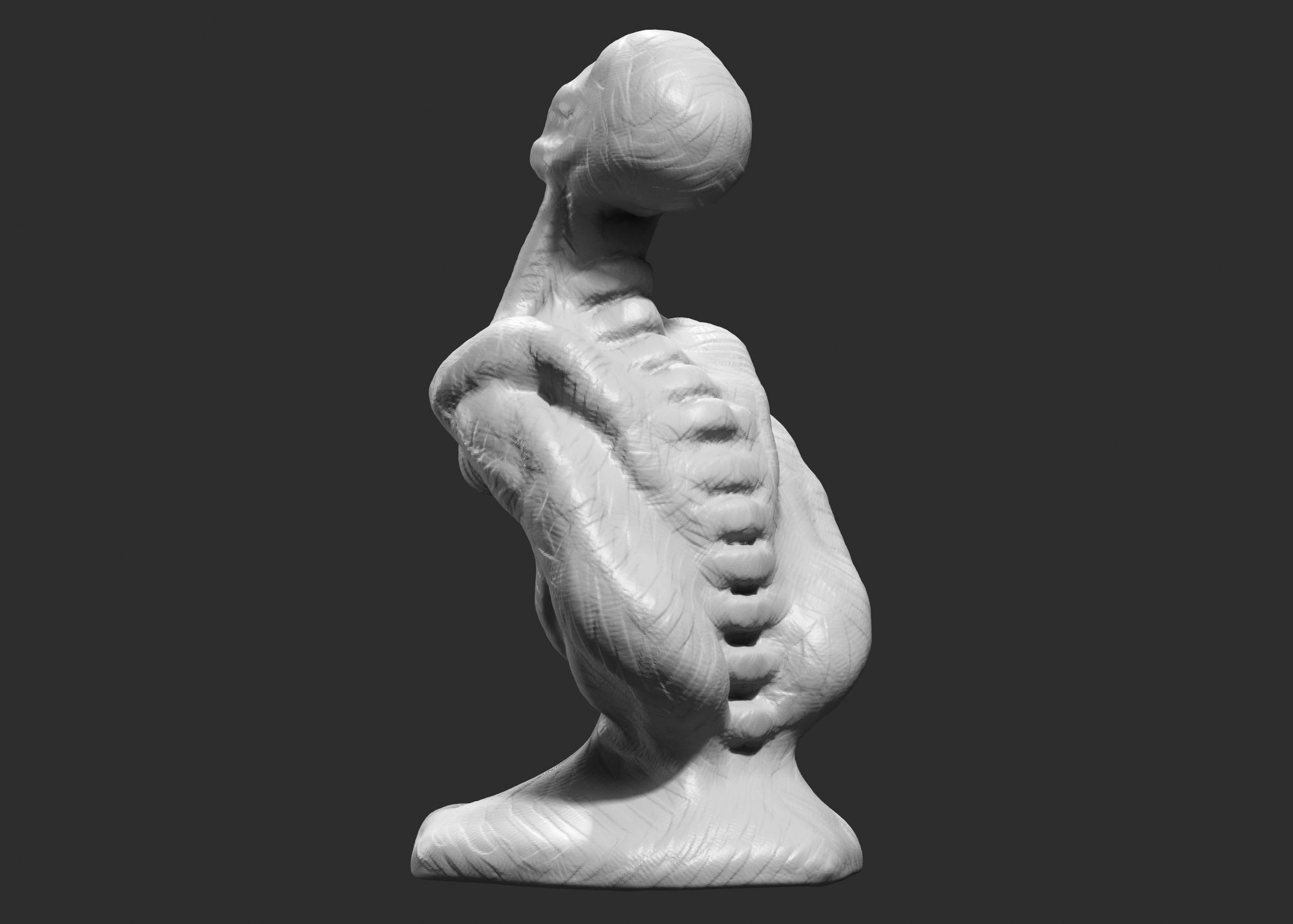 human modern sculpture 3d print model 89 3D print model_2