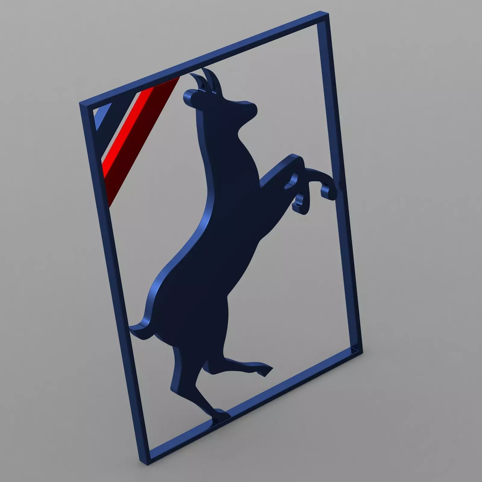 auverland logo 3D model