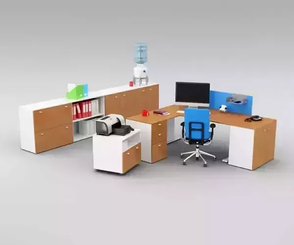 Modern Office Workstation