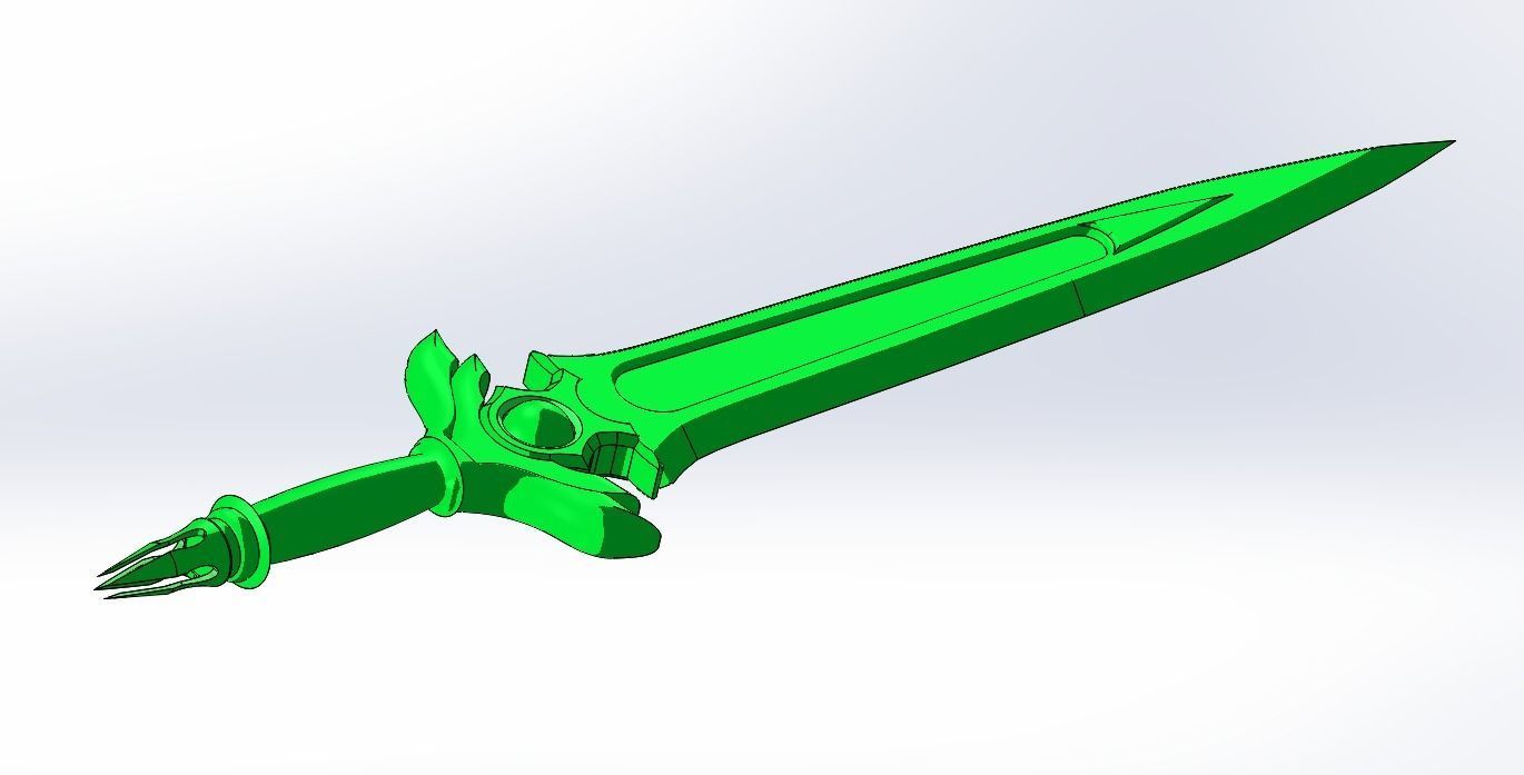 valorantknife legend of zelda sword 3D print model_3