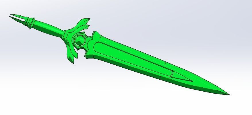 valorantknife legend of zelda sword 3D print model_1