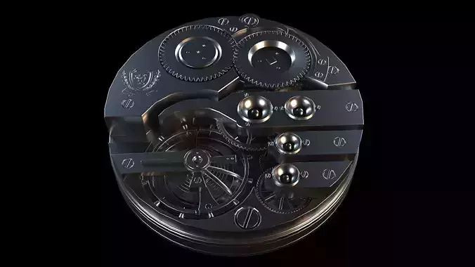 Clockwork mechanical watch