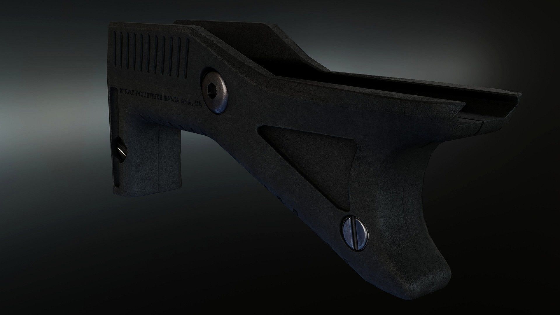 Strike Cobra Tactical Fore Grip Low-poly 3D model_4