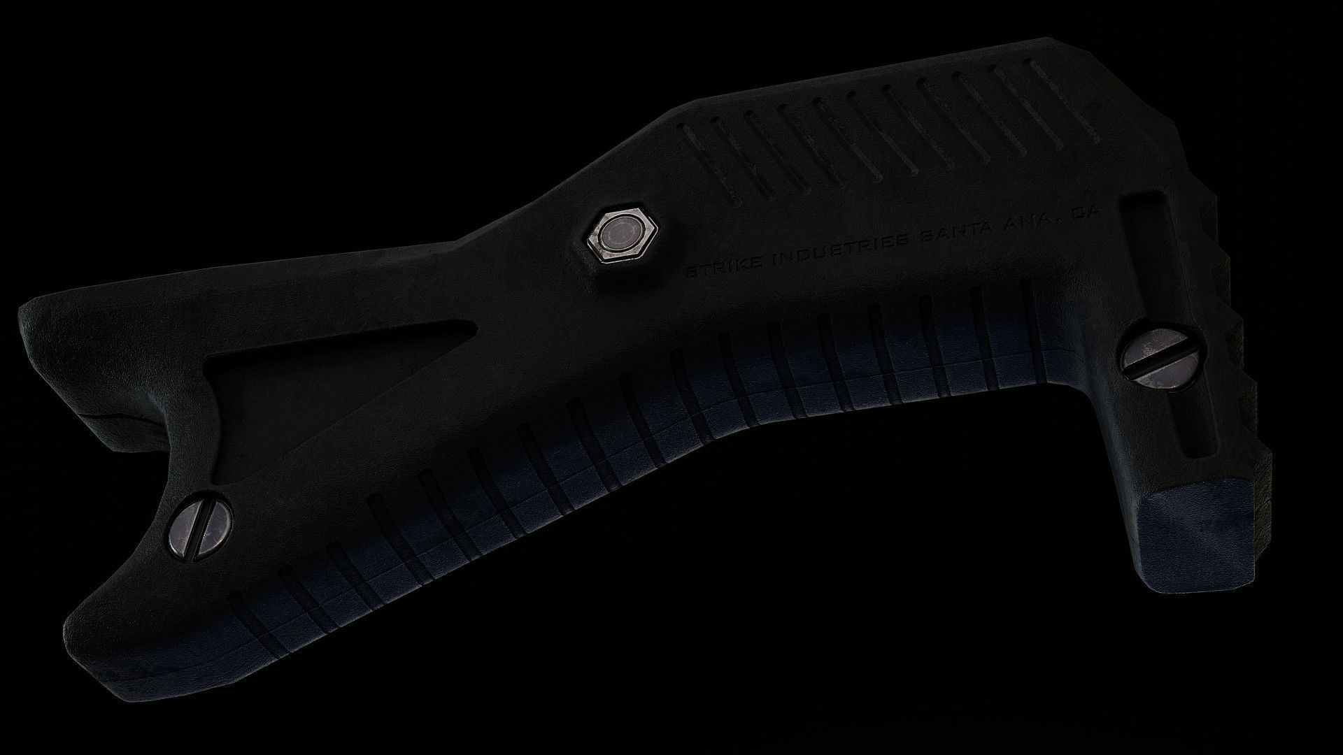 Strike Cobra Tactical Fore Grip Low-poly 3D model_1