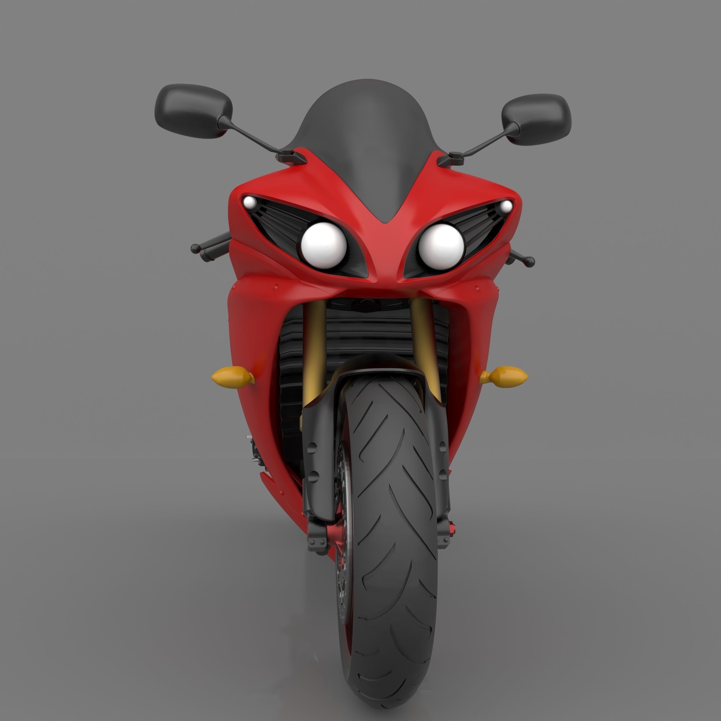 Yamaha YZF R1 2011-2014 3D Model Ready to Print STL File 3D print model_5