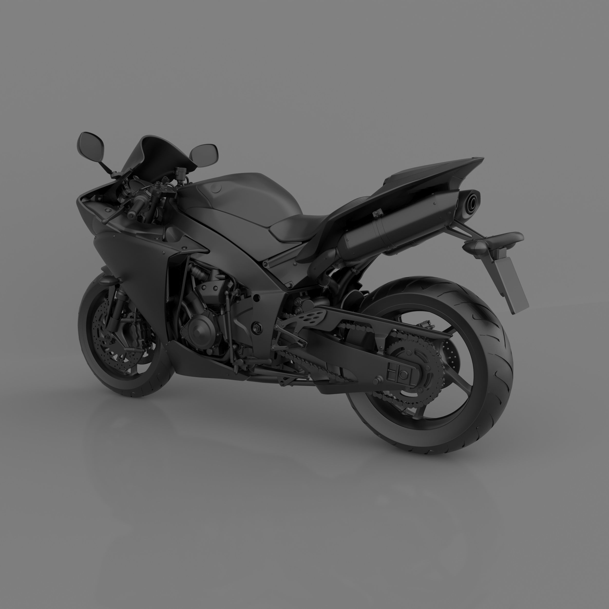 Yamaha YZF R1 2011-2014 3D Model Ready to Print STL File 3D print model_18