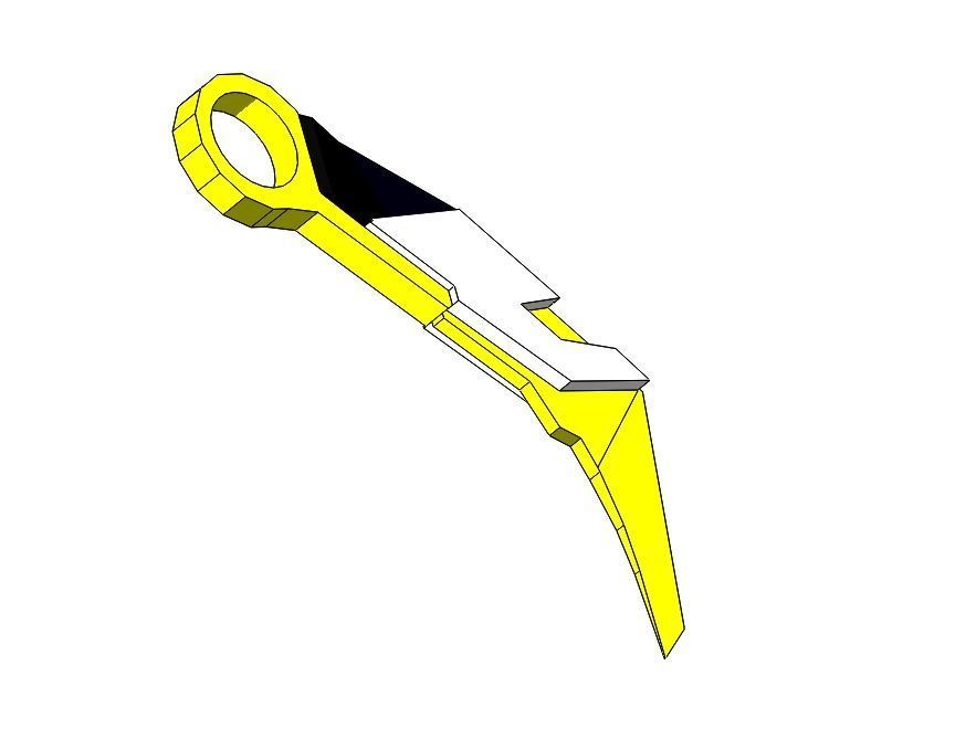 VALORANT KNIFE 3D print model_1