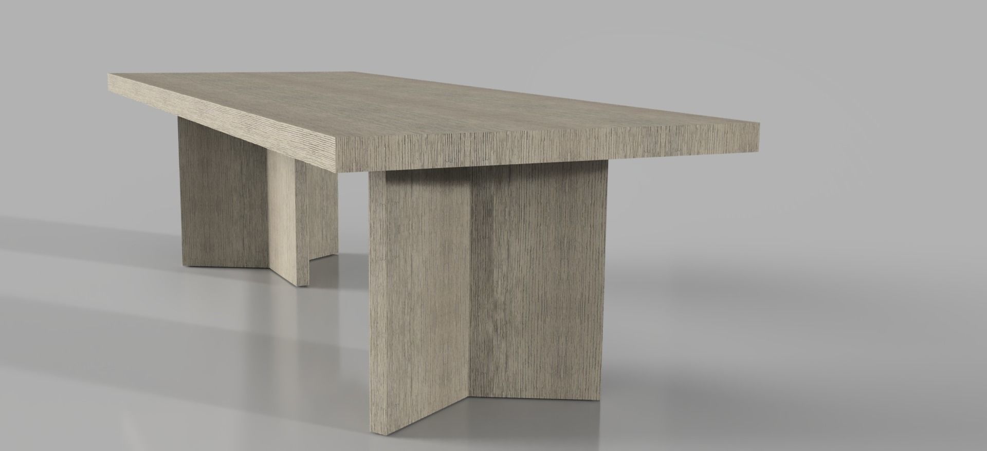 RH Ludlow Rectangular dining table 3D model_4