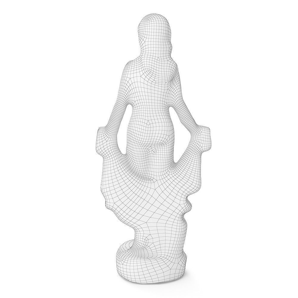 Bronze Woman Figure 3D print model_10