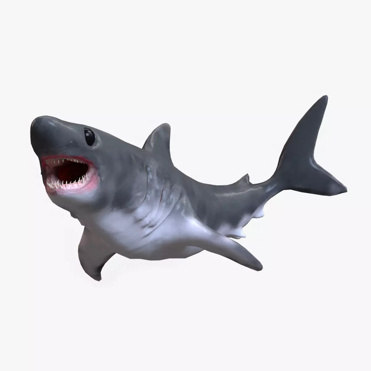 Baby Shark Model - 18 Animations Low-poly 3D model_0