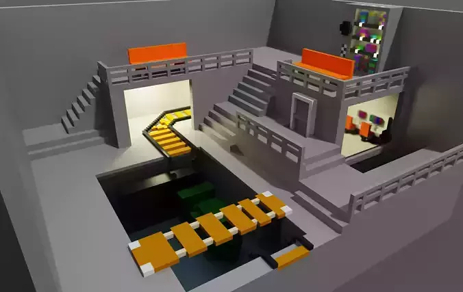 Secreticl pack for magicavoxel