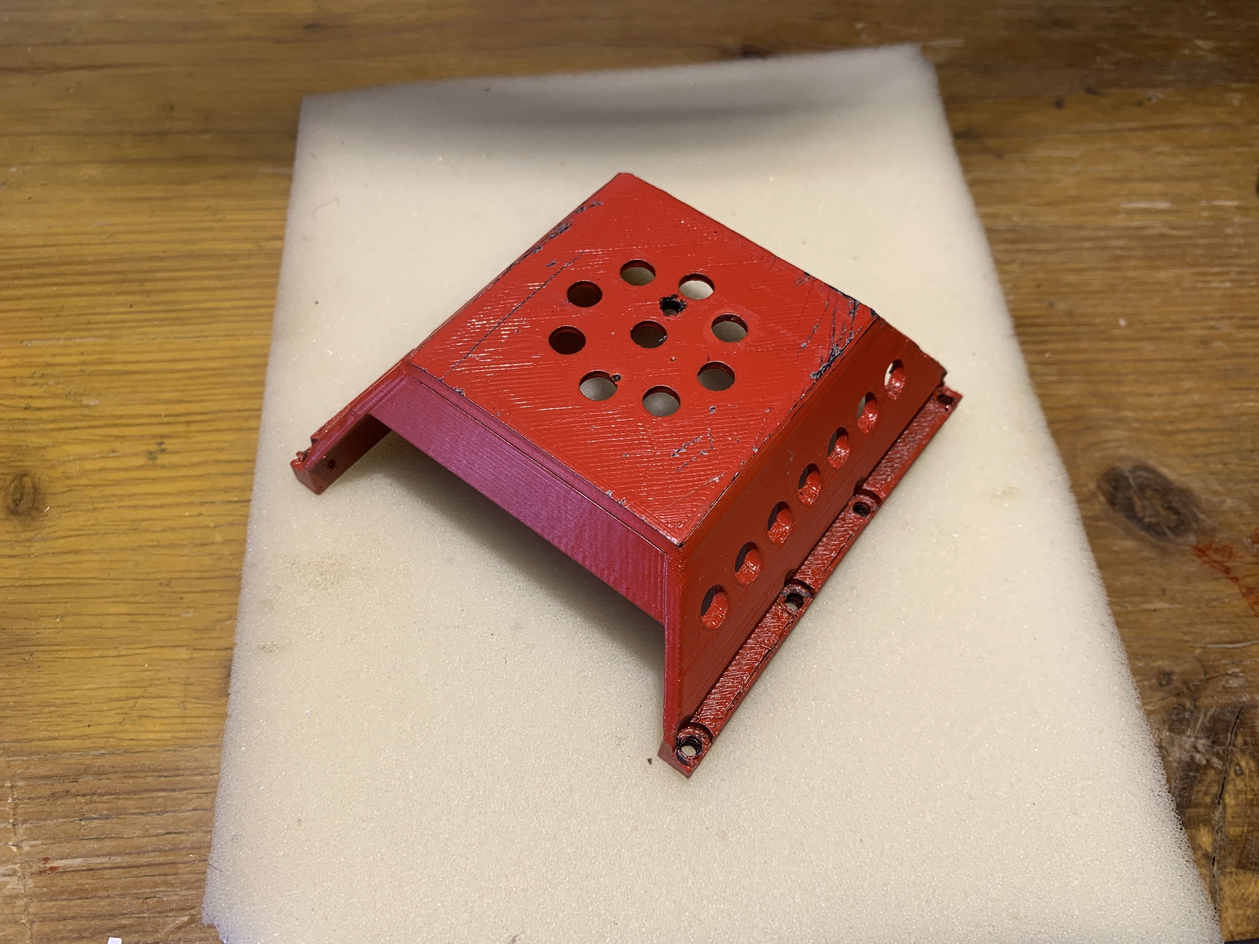 RC4WD TF2 TRANSFER CASE COVER PROTECTION 3D print model_1