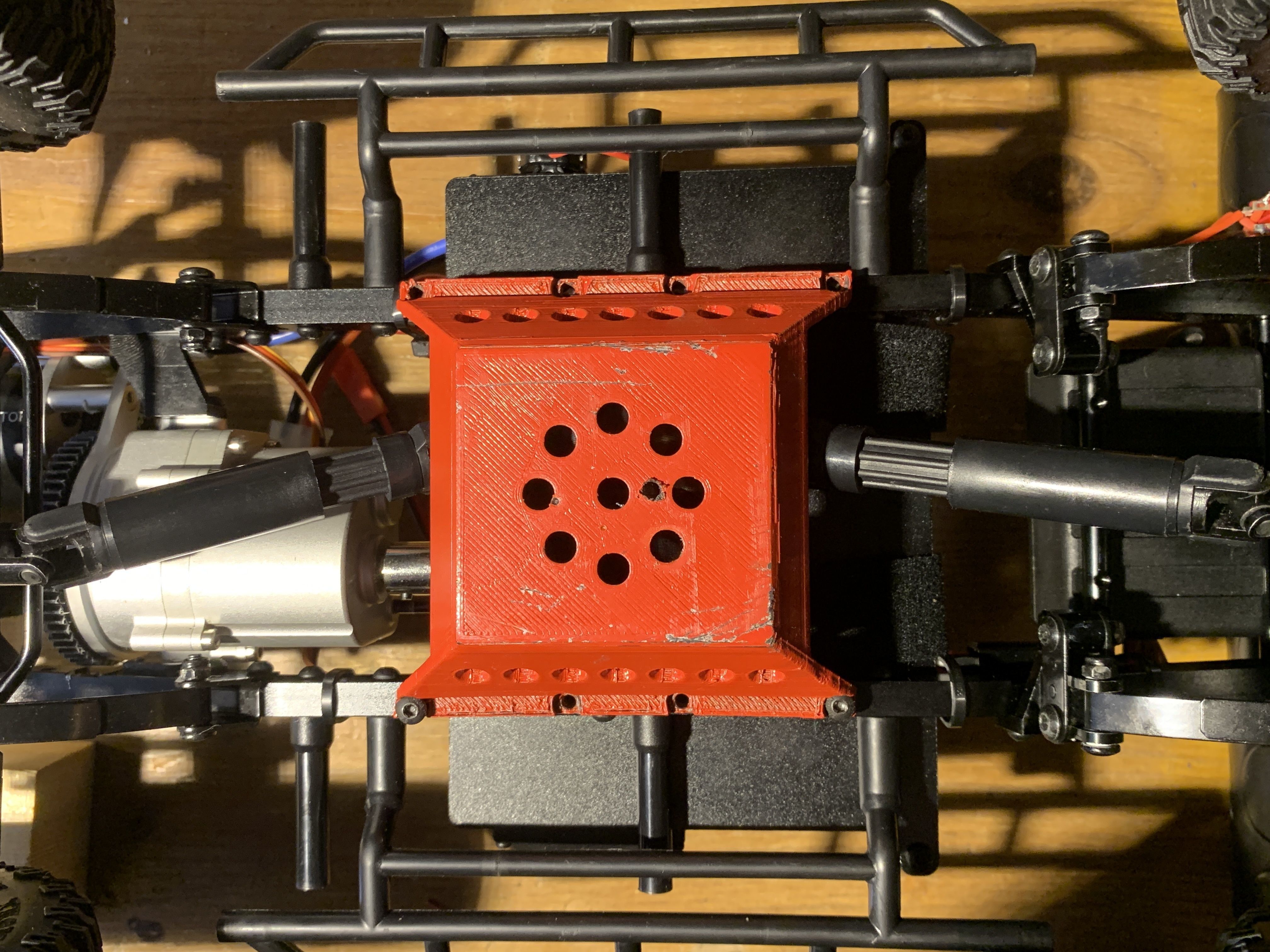 RC4WD TF2 TRANSFER CASE COVER PROTECTION 3D print model_5