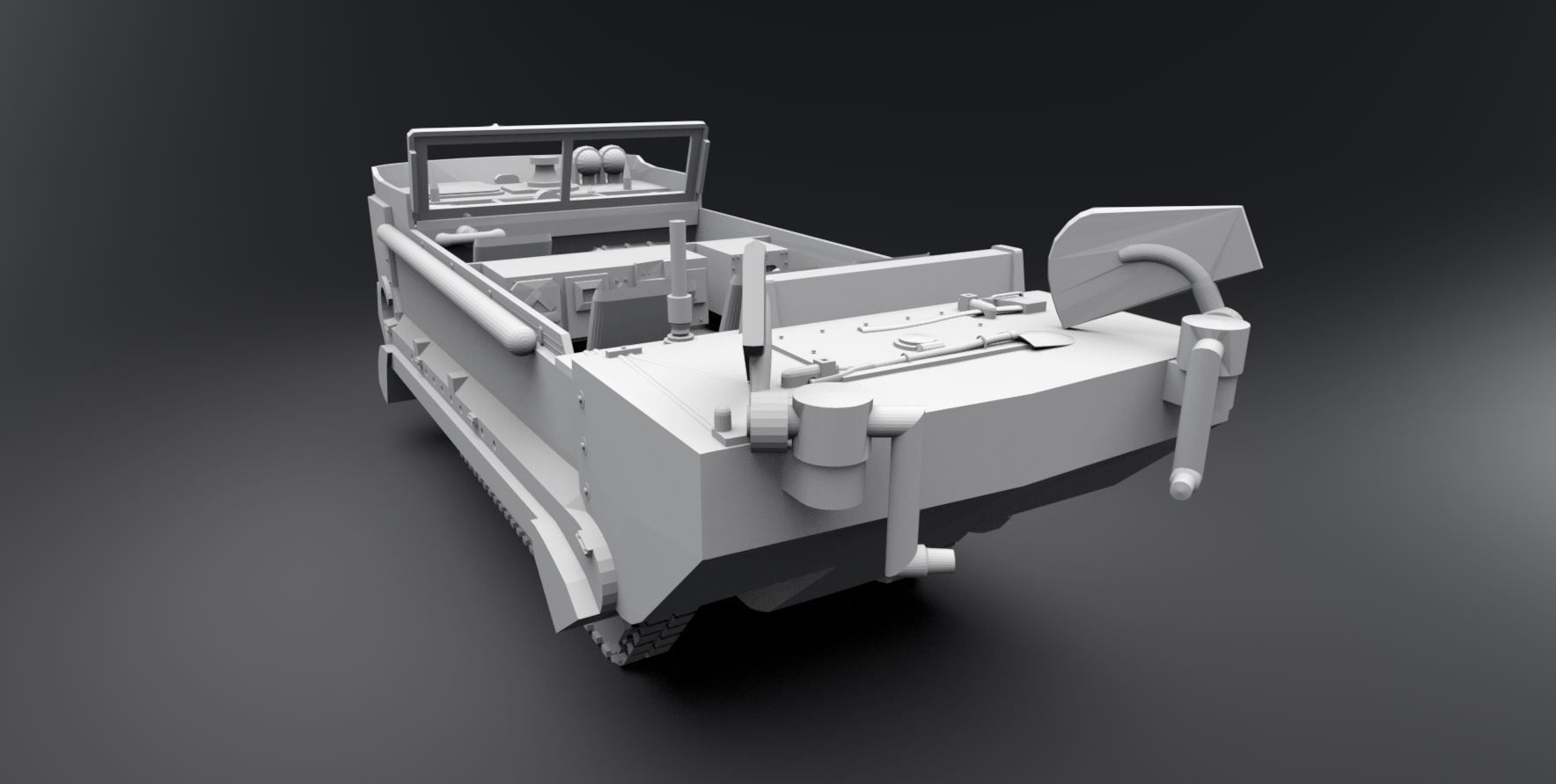 M29C Scale Model  3D print model_2