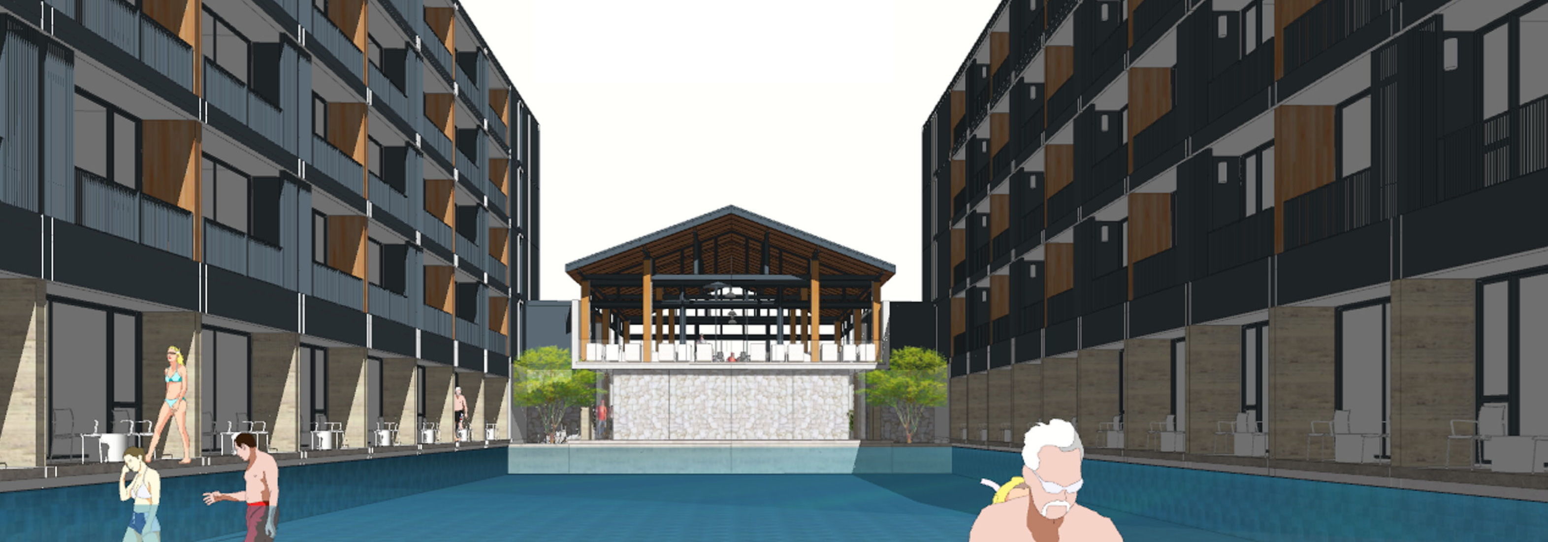 4STORIES HOTEL 3D model_9
