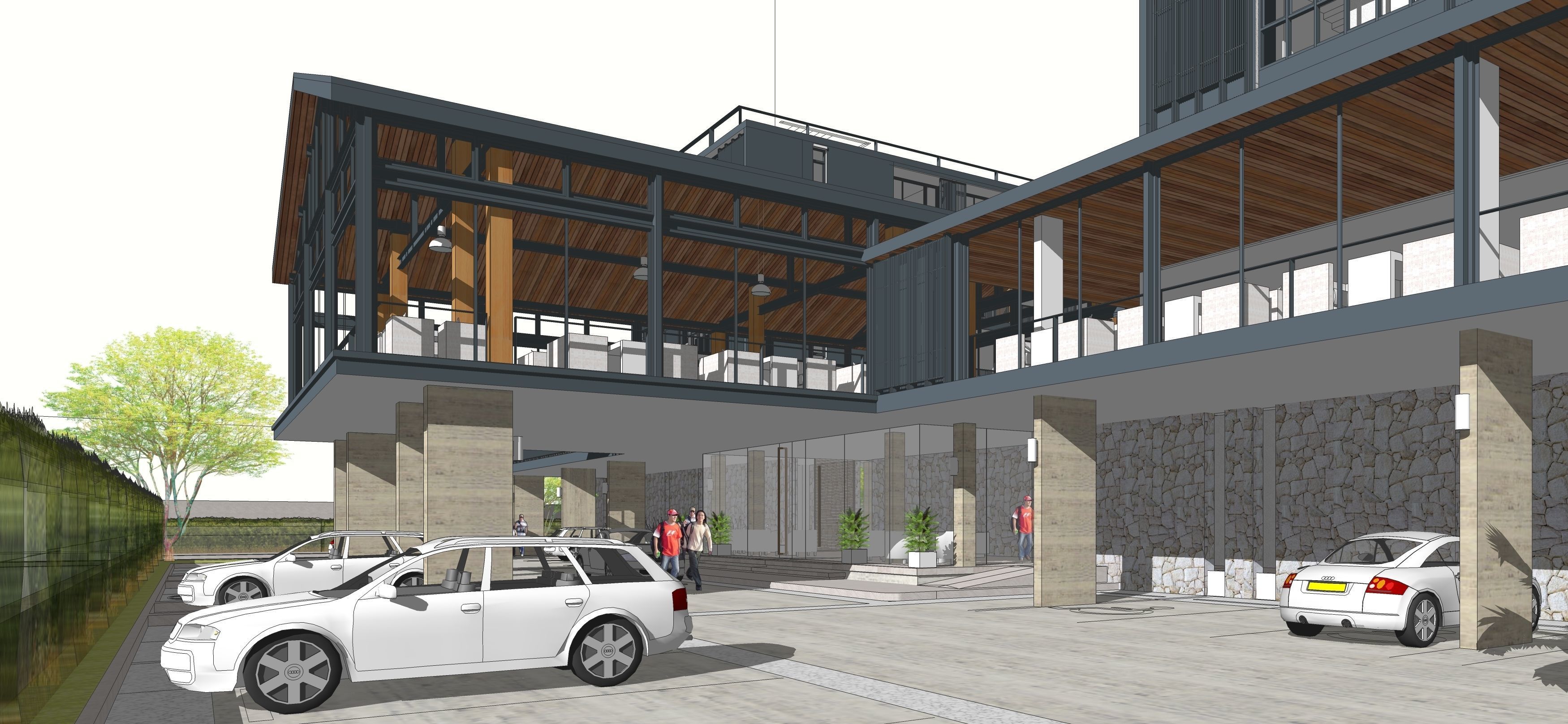 4STORIES HOTEL 3D model_8