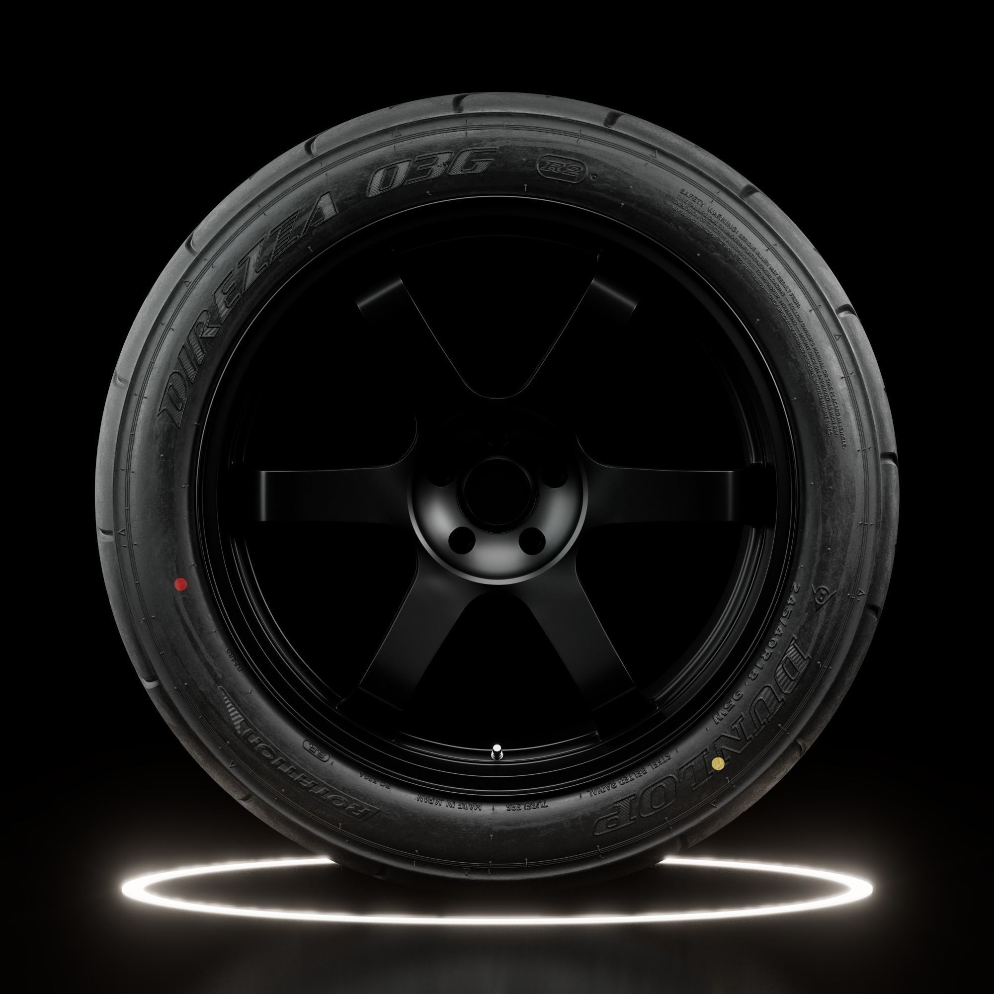 Dunlop Direzza 03G 3D model_5