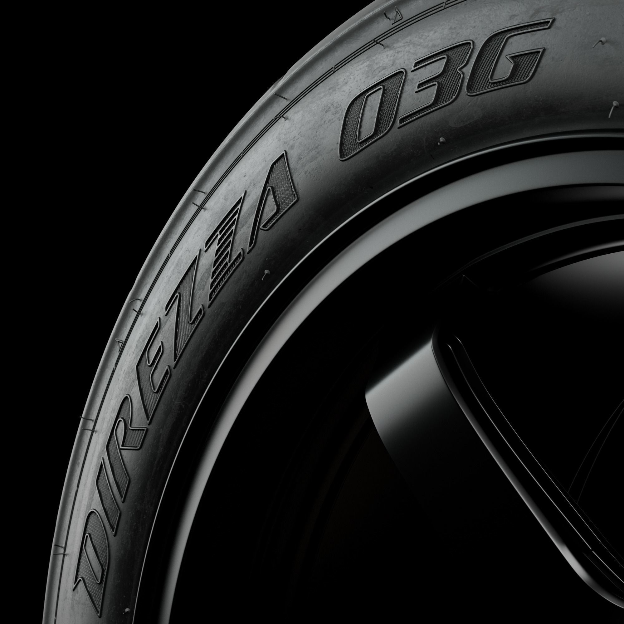 Dunlop Direzza 03G 3D model_8