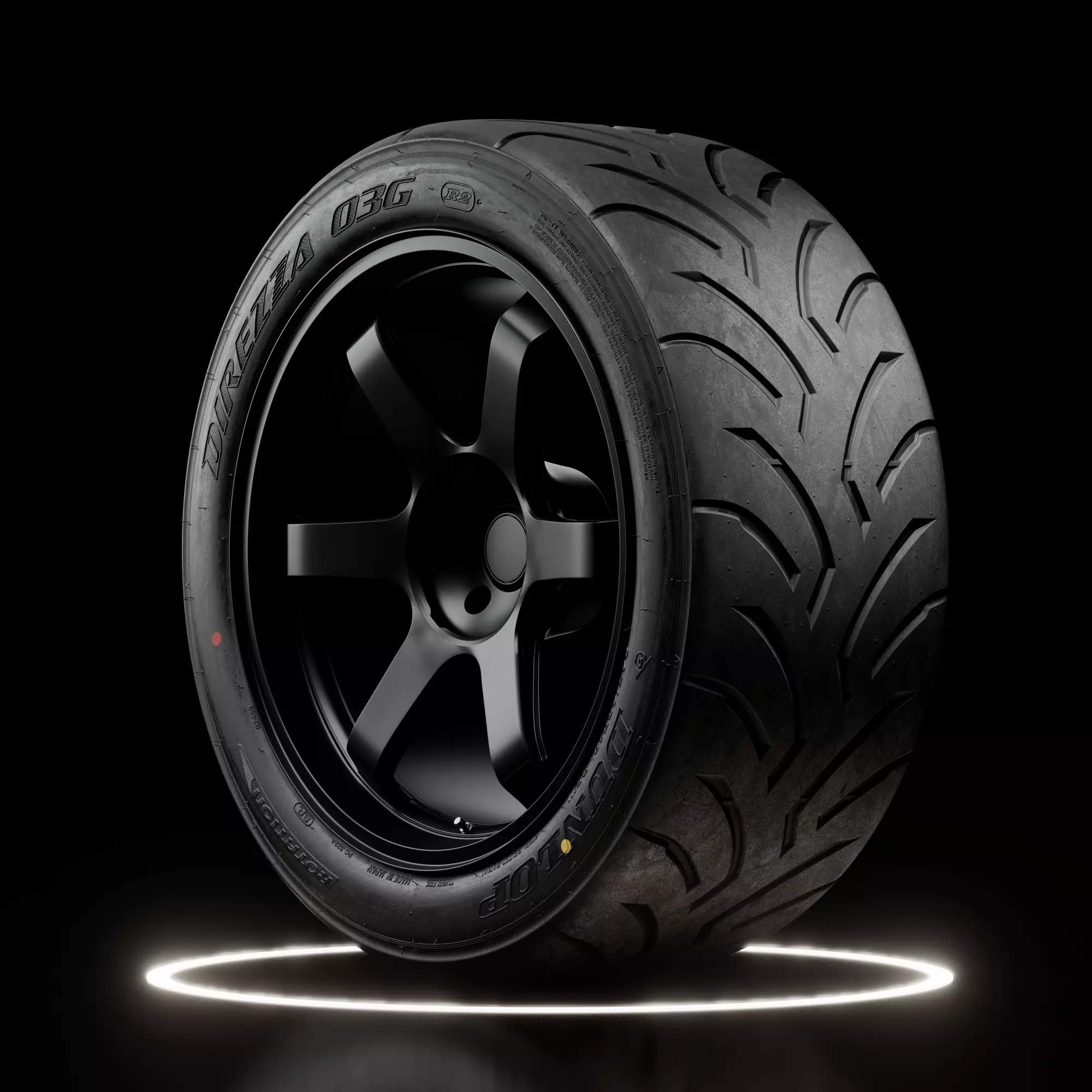 Dunlop Direzza 03G 3D model_0