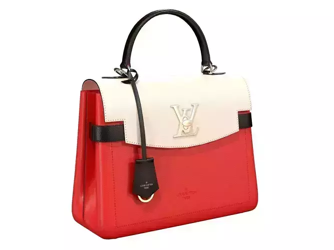 Louis Vuitton Lockme Ever BB Red Bag Low-poly 3D model