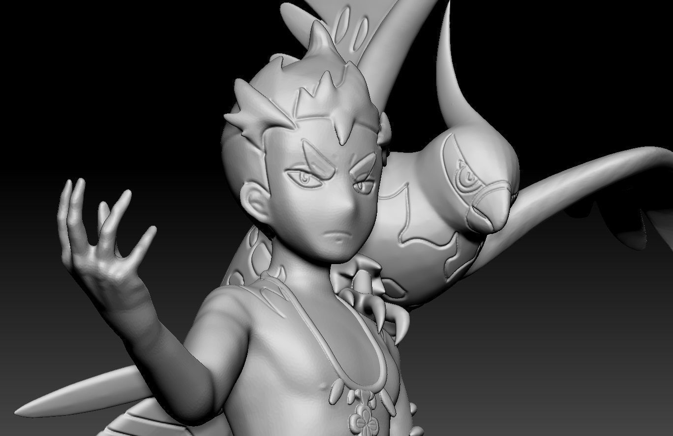 Pokemon Kiawe Talonflame 3D print model_2