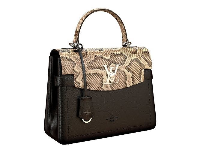 Louis Vuitton Lockme Ever BB Snake Bag Low-poly 3D model
