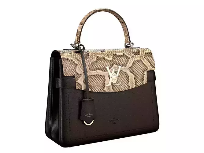 Louis Vuitton Lockme Ever BB Snake Bag Low-poly 3D model
