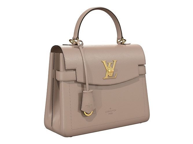 Louis Vuitton Lockme Ever BB Cream Bag Low-poly 3D model